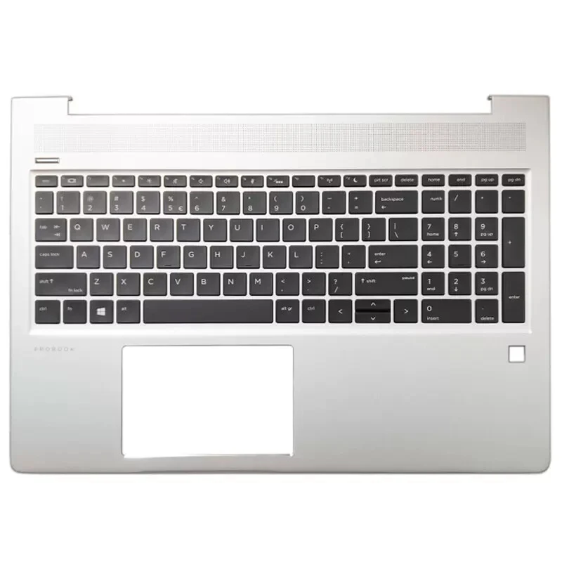 S  FOR HP Probook 450 G6 G7 455R X8K ZHAN66 15 G2 G3 UK Palmrest w/Backlit Keyboard
