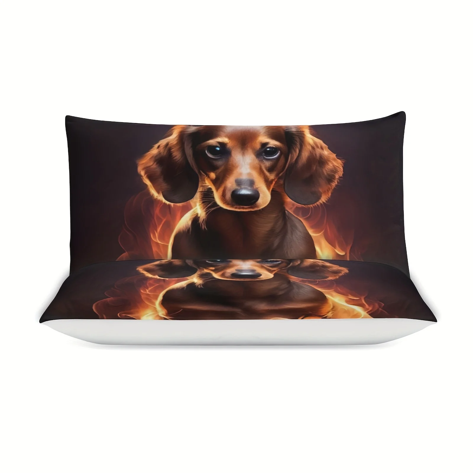 طقم مفروشات كارتون داشهند: 1 غطاء لحاف + 1/2 كيس وسادة (بدون حشو متضمن) - فراش ناعم ومريح بسحاب #5