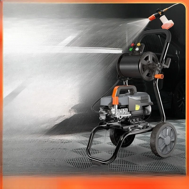 

Car washing machine Commercial high-power Hercules cleaning machine Water pump High pressure water gun brush car artifact