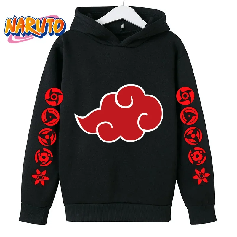 

Narutos Hoodies Cartoon Narutos Print Pullovers Baby Kids Boys Girls Children Long Sleeves Sweatshirt Clothing Streetwear