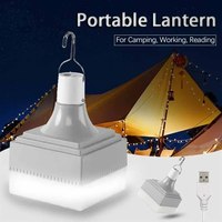 LED Indoor Emergency Light USB Rechargeable Bulb Reading Work Lighting Portable Outdoor Lantern Night Light Camping Light