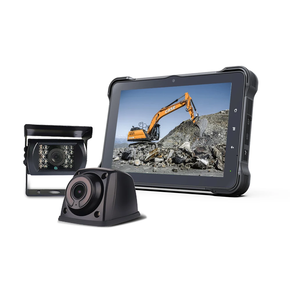 2026-7inch AI Rugged Android Tablet Integrated AHD Input Support ADAS and DMS for Driving Safety