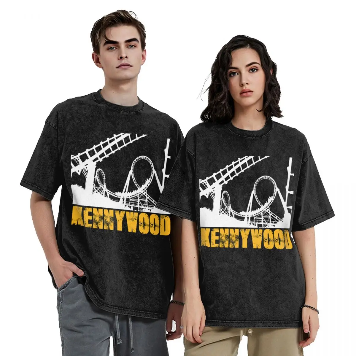 

KENNYWOOD T-Shirt funny shirt cotton T-shirts man Blouse aesthetic clothes clothing for men