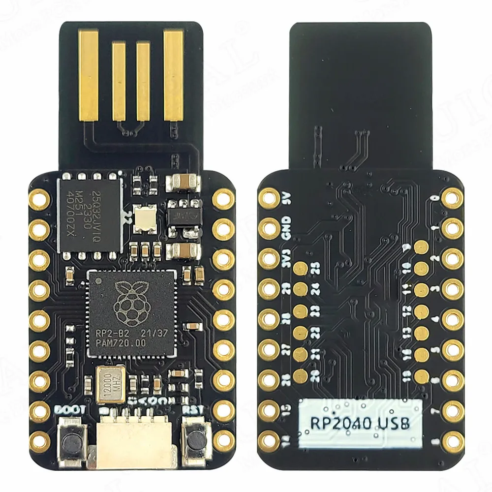 MINI USB RP2040 Development Board Module for Raspberry Pi Dual Core 4MB USB Tool Modules