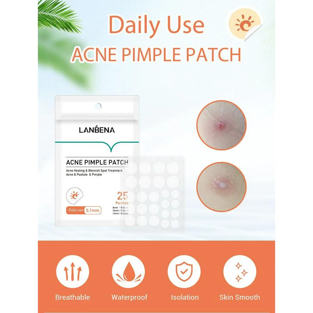 LANBENA Acne Pimple Patch Daily Use Invisible Acne Stickers Blemish Treatment Acne Concealer Makeup