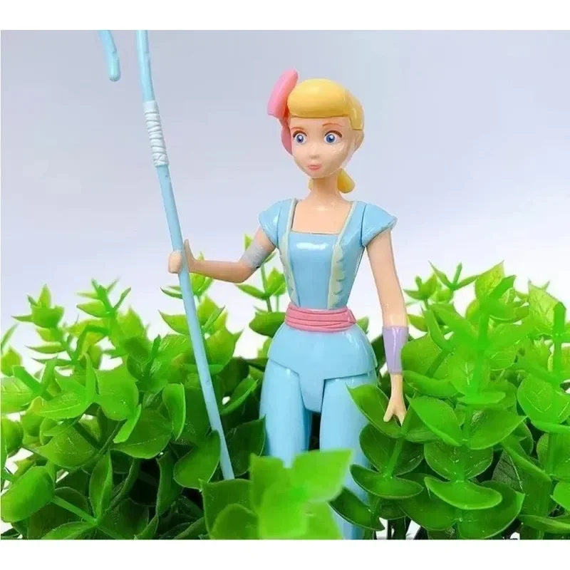 Figuras de acción de Disney Toy Story 4 Bo Peep Woody Buzz, colección de decoración de Anime, modelo de juguete para regalo de niños, 16CM