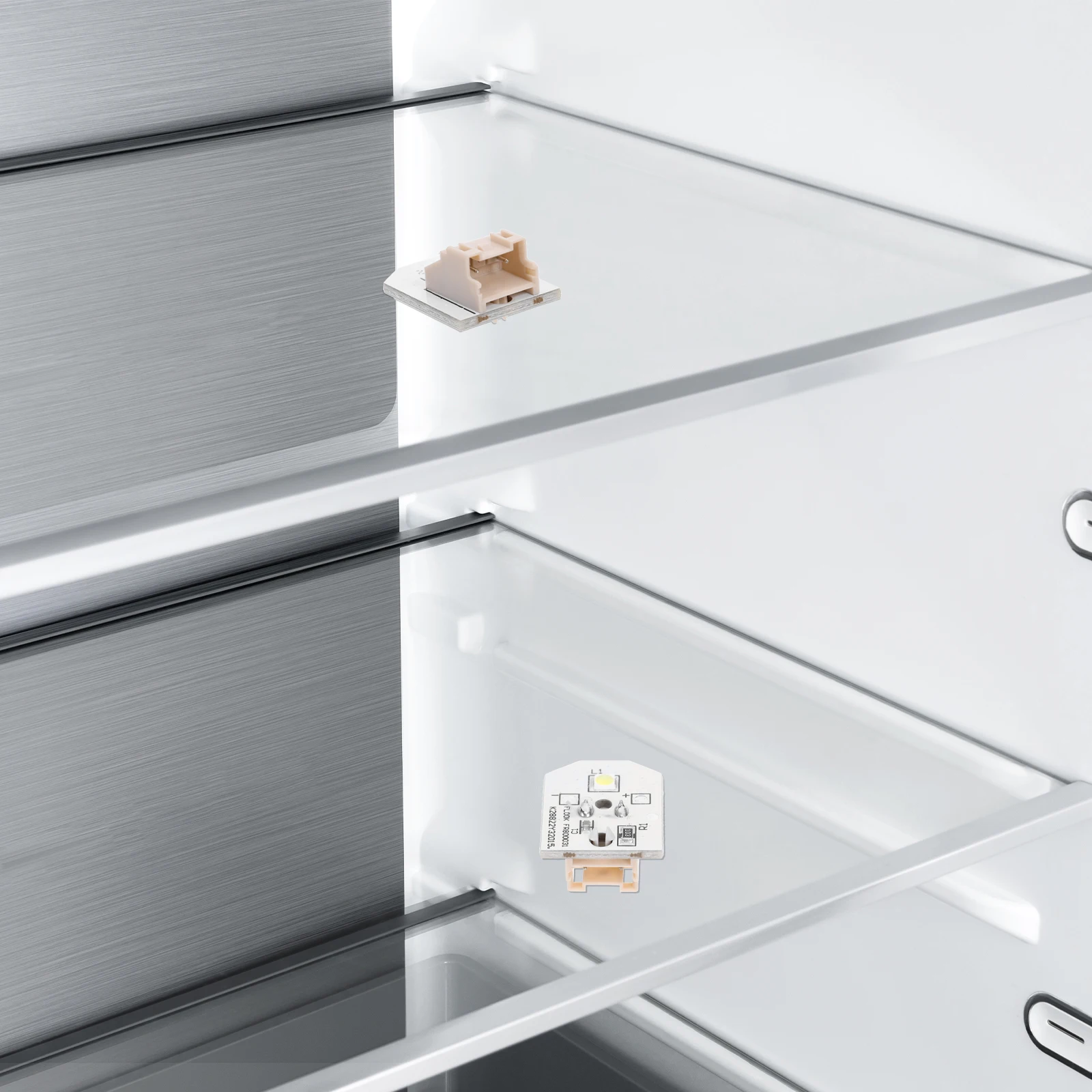 

5pcs Led Light Refrigerator Replacement No Flicker Durable Long Lasting Compatible For Ge Fridge Bulb Part Freezer