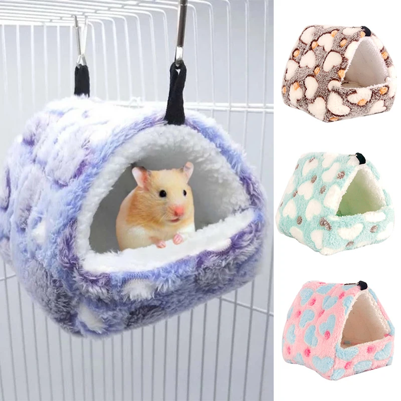 Rodent Hammock Guinea Pig Bed Hamster Bed Rodents Ferret Hammock Chinchilla House Pet Guinea Pig Goods Guinea Pig Accessories