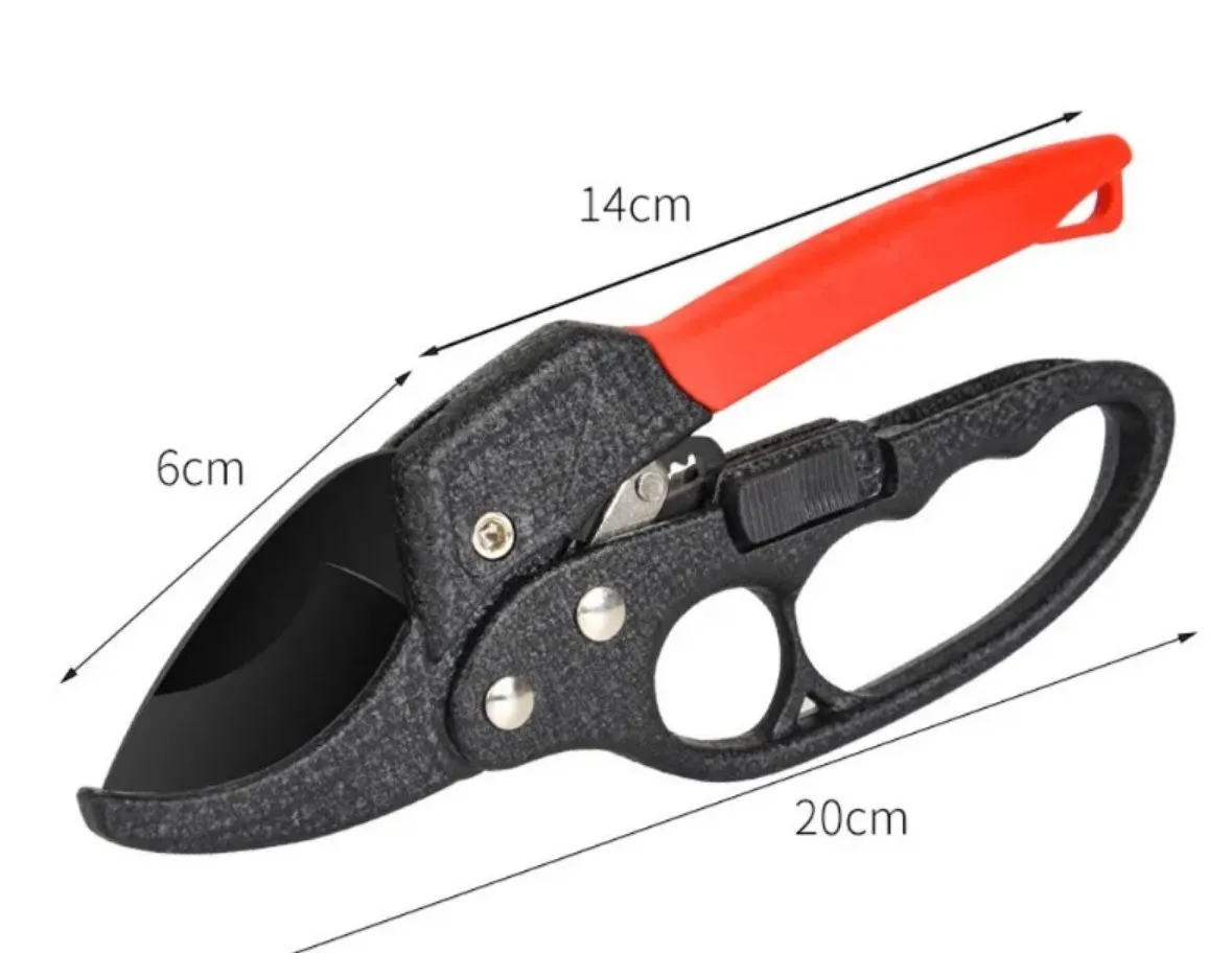 Ergonomic Pruning Shears SK5 Titanium-Plated Alloy Steel Quick Efficient Cuts Labor-Saving Spring  Garden Fruit Harvesting Tools
