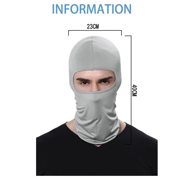 Motorcycle Face Mask Balaclava Cycling Bandana Hood Windproof Dustproof Men's Neck Full Outdoor Sports Hunting Hiking Scarves