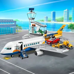 City Airport Aircraft Plane Model Building Bricks Educational Plane Building Blocks 60262 Educational Toys for Children Gift