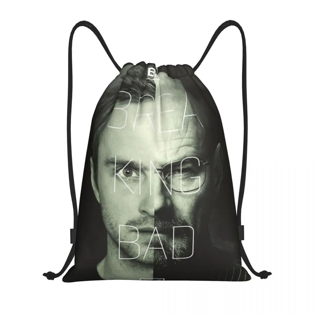 

Jessie & Heisenberg Breaking Bad Drawstring Backpack Gym Sports Sackpack String Bags for Working Out