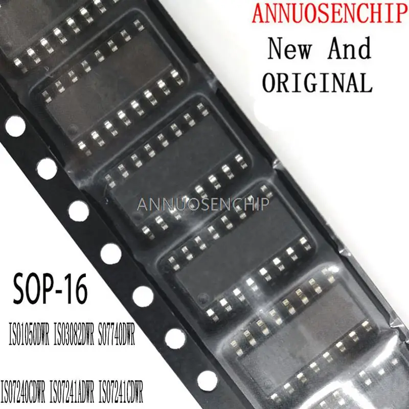 10PCS New And Original ISO1050 ISO7240 ISO7241A SOP-16 ISO1050DWR ISO3082DWR SO7740DWR ISO7240CDWR ISO7241ADWR ISO7241CDWR