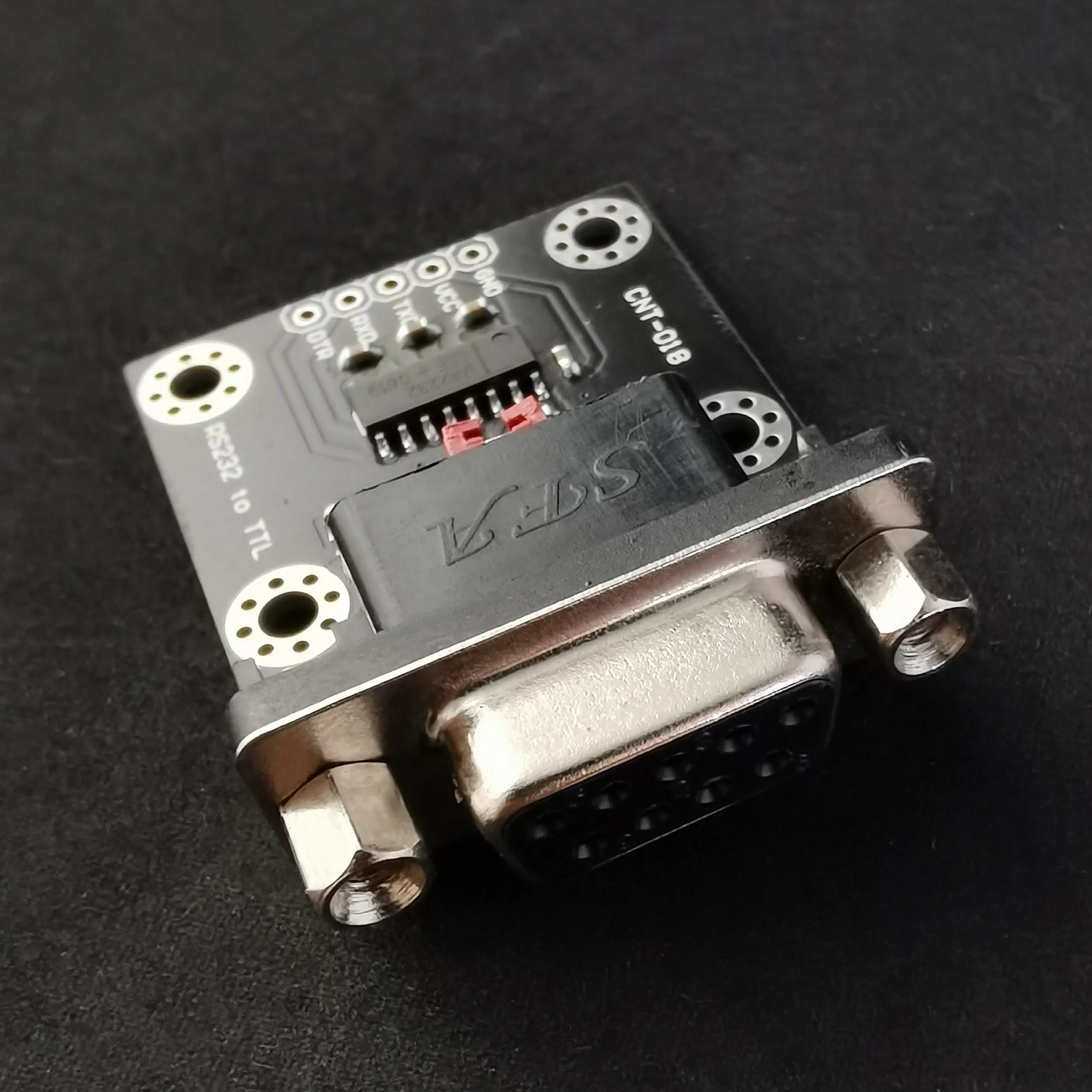 MAX232 SOP16 RS232 to TTL Serial Port Module Provides Low-Current Power Supply Through The Serial Port