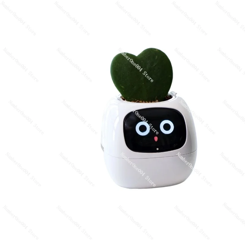 Plant Cute Pet Robot Electronic Pet Healing Table with AI Electronic Toy Creative Holiday Gift