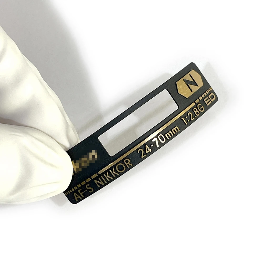 Новинка для Nikon AF-S NIKKOR 24-70 мм F/2,8G ED 24-70 F2,8G, логотип на корпусе, фирменная табличка, этикетка, запасные части для камеры, запасные части для ремонта