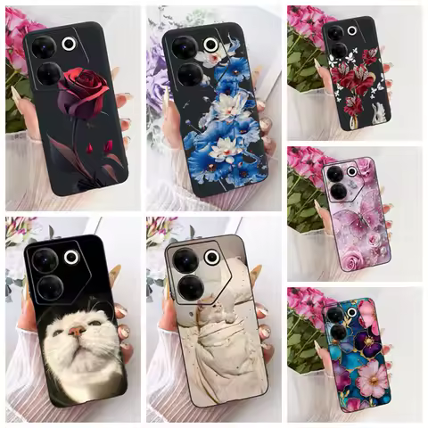 Case For Tecno Camon 20 Pro 5G Cover CK8n Cute Cat Fashion Butterfly Cool Painted Casing For Techno Camon 20 Pro 5G Bumper