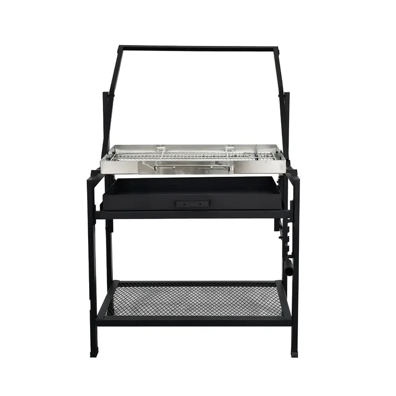 304 Stainless Steel Manual Flip BBQ Grill Mesh Outdoor Household Fish Barbecue Grate Portable Cooking Tool Direct From