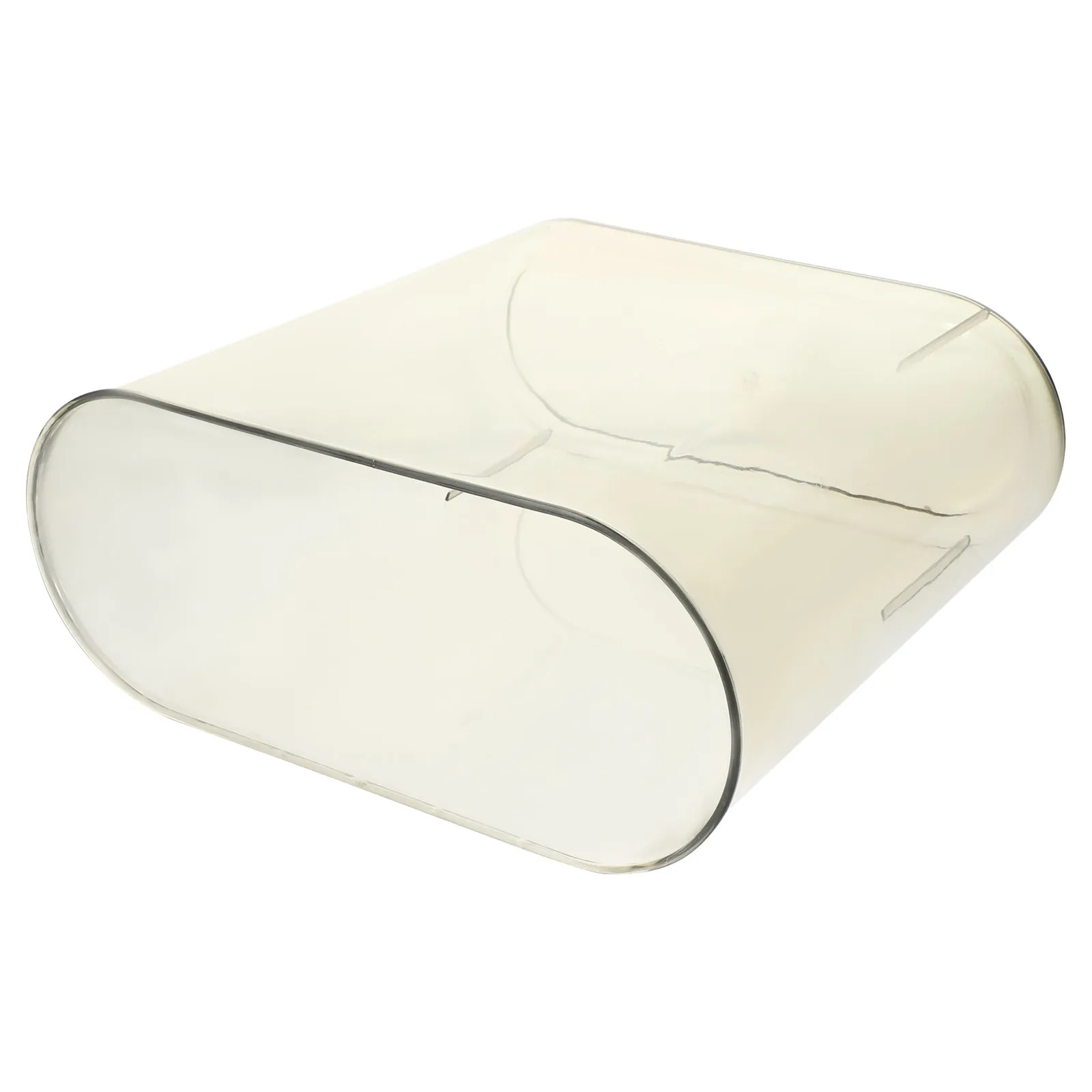 

Clear Slim Trash Can 5L Pet Plastic Household Waste Bin for Bathroom Kitchen Office Bedroom Multi-Functional Recycle Container