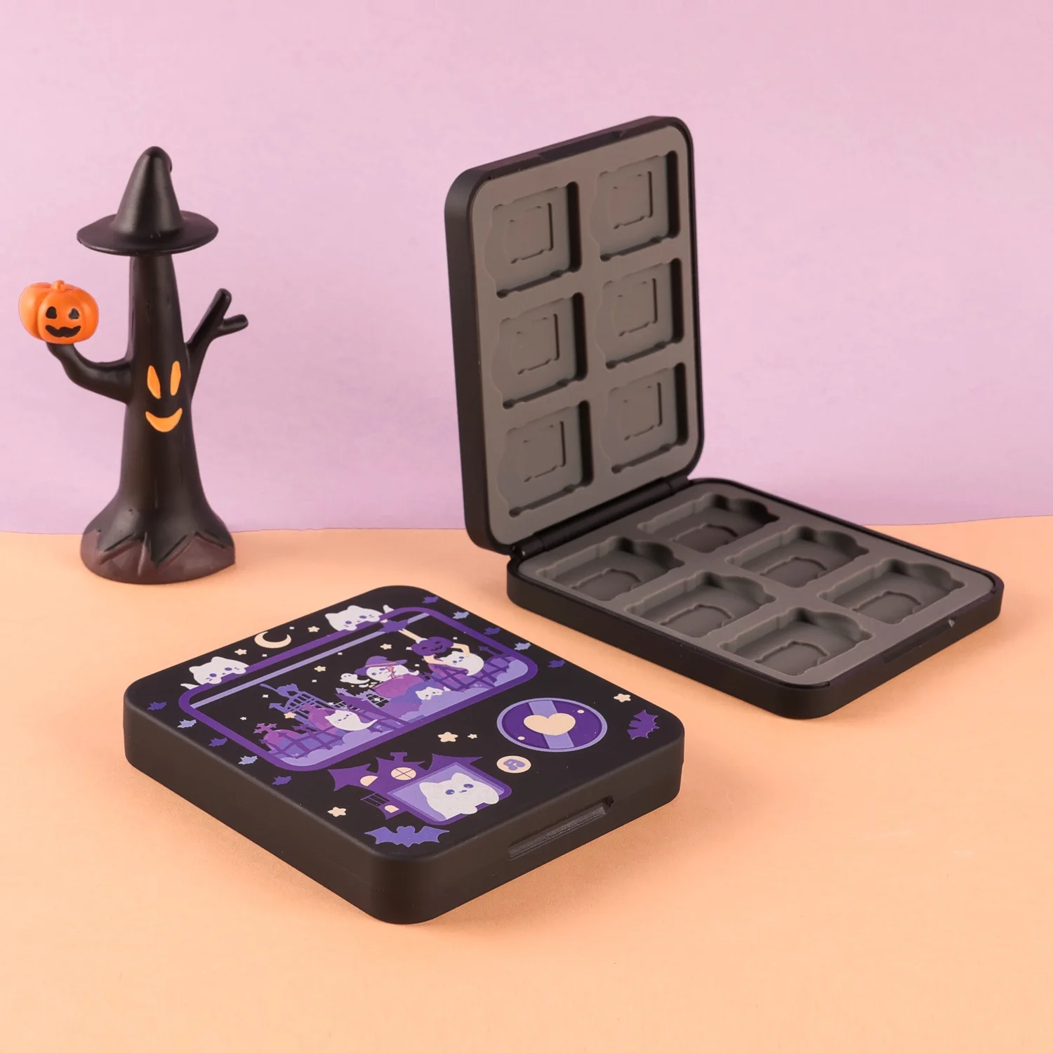 

Портативный чехол для игровых карт большой емкости, совместимый с Nintendo Switch/Switch OLED/Lite, 12 слотов для игровых карт