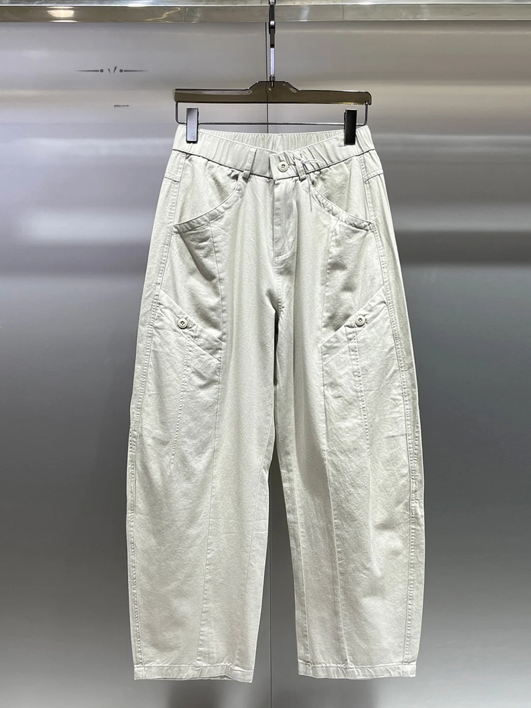 

Casual Men's Wide Leg Jeans Spring Summer Trendy Brand Design Bent Knife Pants Loose Fit Workwear Cotton Polyester Material