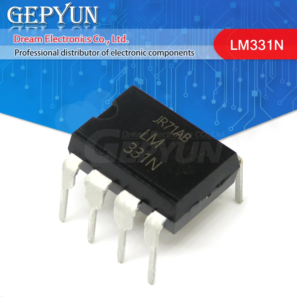 10Pcs LM331N DIP8 LM331 DIP LM331P DIP-8 Precision Voltage-to-Frequency Converters In Stock