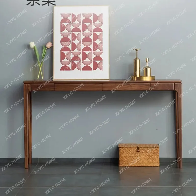 XX Classic Console Table Modern Minimalist Display Organizer Console Table Drawers Storage Tisch Wohnzimer Furniture