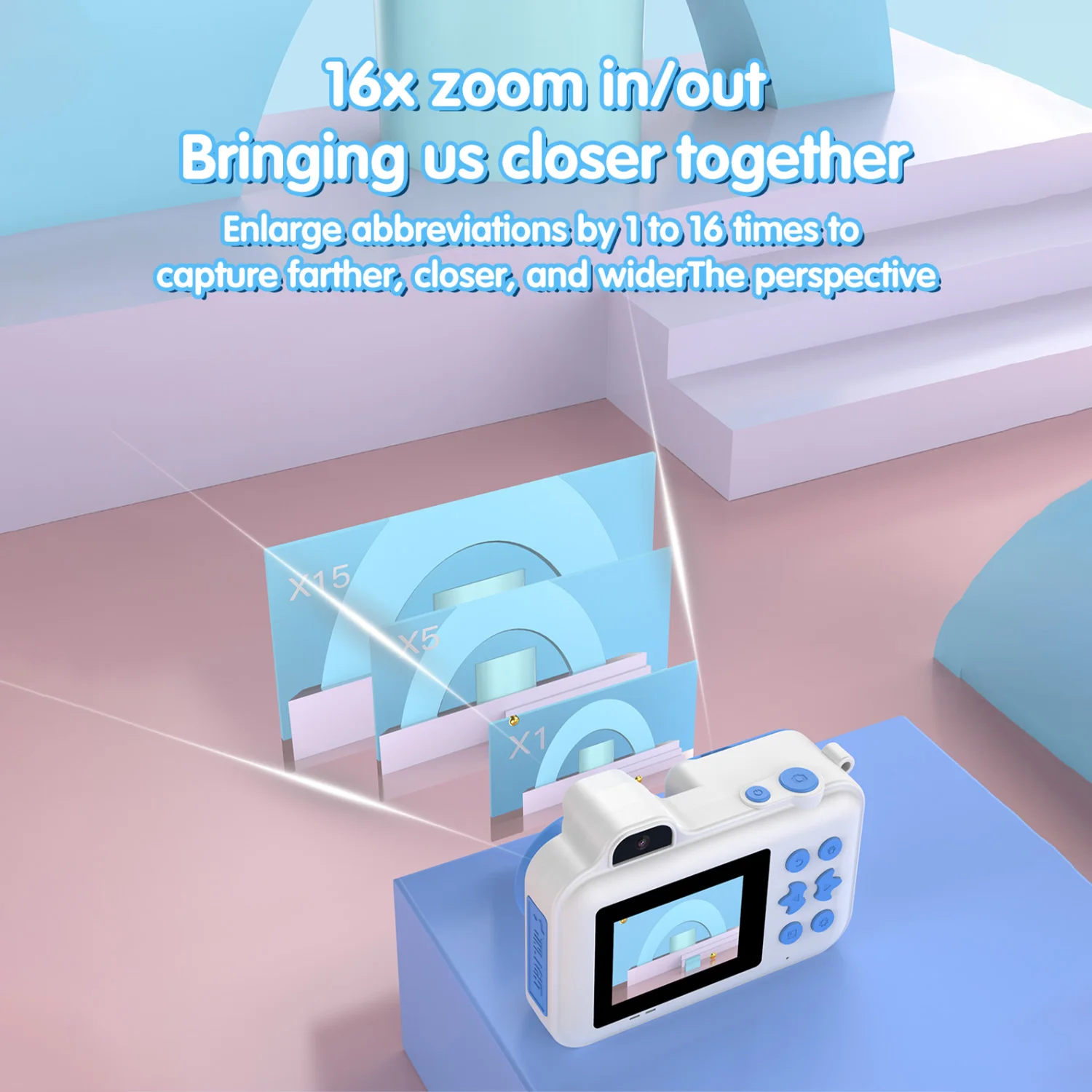 Caméra vidéo à impression instantanée pour enfants, papier thermique, appareil photo numérique avec autocollant, stylo à documents, carte TF 32G, jouets pour enfants