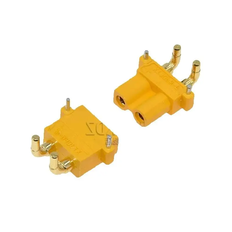 

5/10/50/100pair XT30PW ESC Motor PCB board plug Banana Golden female male XT30 Upgrade Right Angle Plug Connector for RC mode