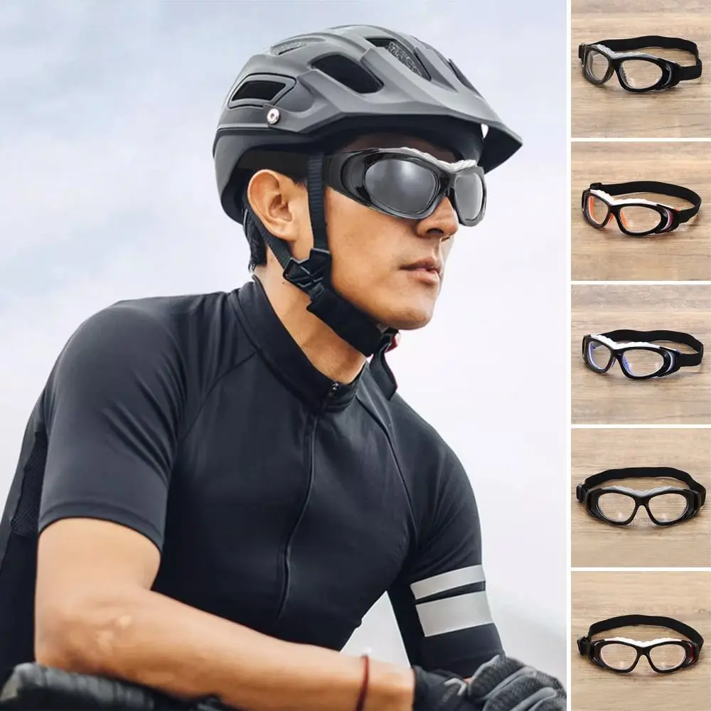 Impact Resistance Sports Glasses Professional Eye Protective Optical Frame Safety Goggles Adjustable Cycling Basketball Glasses