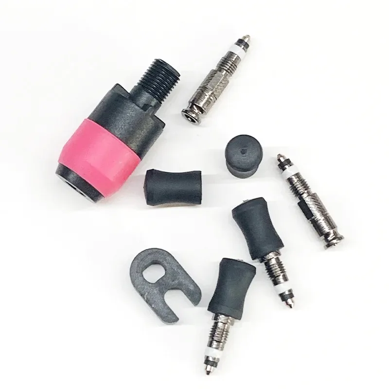 Quick Release Air Valve Core Bicycle Tire Inflator Tool Kit Fast Decompression Valve Cycling Equipment Maintenance Parts