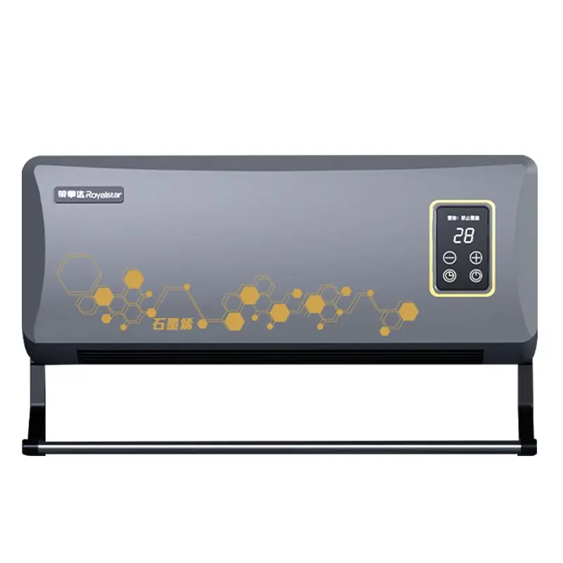 

Графеновый обогреватель, настенный тепловентилятор, домашний энергосберегающий водонепроницаемый небольшой электрический обогреватель для ванной комнаты с быстрым нагревом