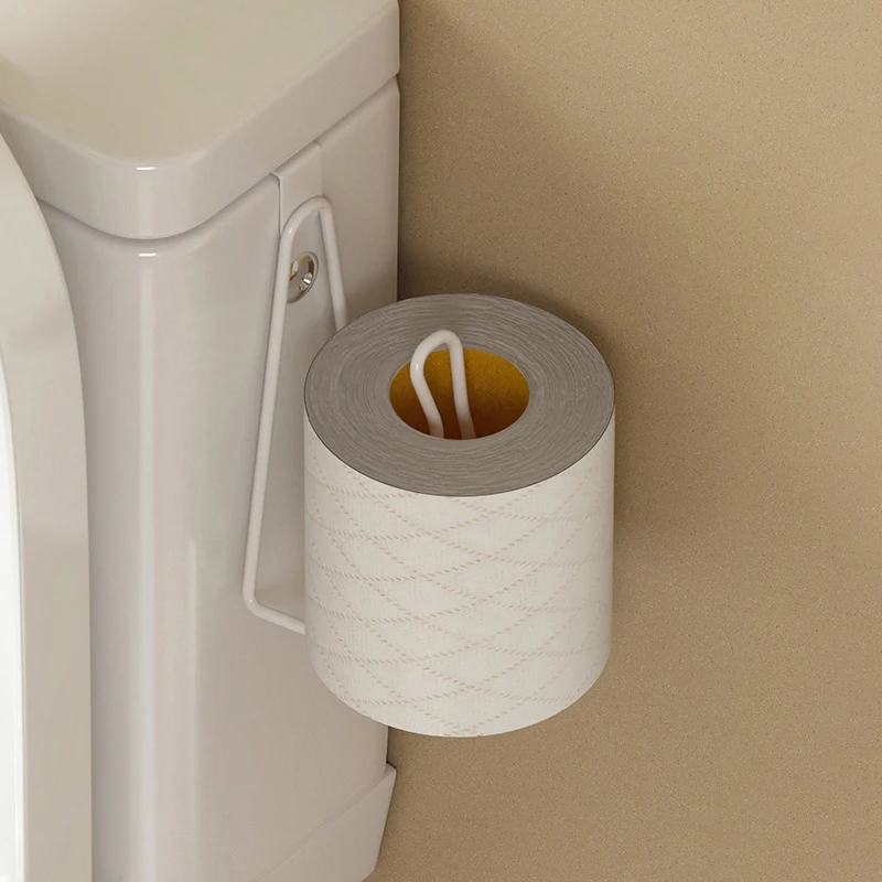 Paper Roll Holder Stainless Steel Bathroom Toilet Paper Holder Tissue Towel Shelf Rack Hanger Kitchen Accessories