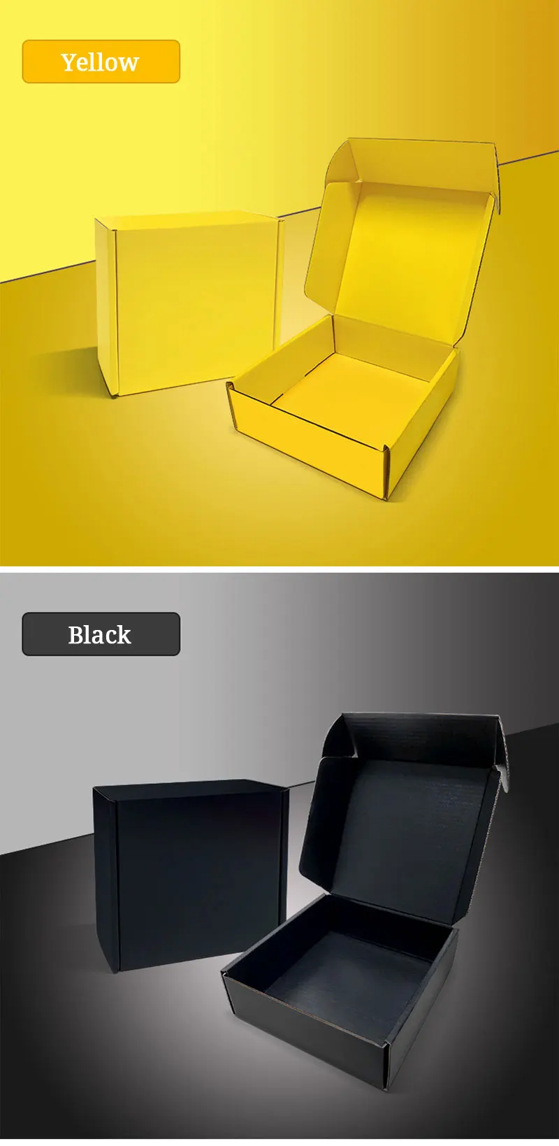 Großhandel Maßgefertigte Versandbox mit Logo Faltbare Papierbox für Schmuck Kosmetik Perücken Rotwein Parfüm Kleidung Verpackung Wellpappe-Box mit Logo – Detail 6