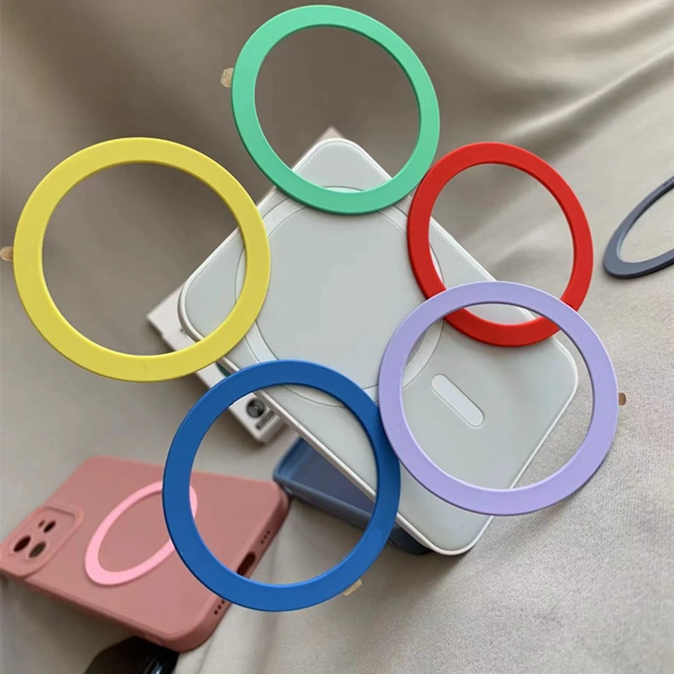 

Жидкое силиконовое магнитное кольцо для Magsafe, универсальная металлическая наклейка, поддержка беспроводного зарядного устройства, железная пластина, лист для магнитного автомобильного держателя