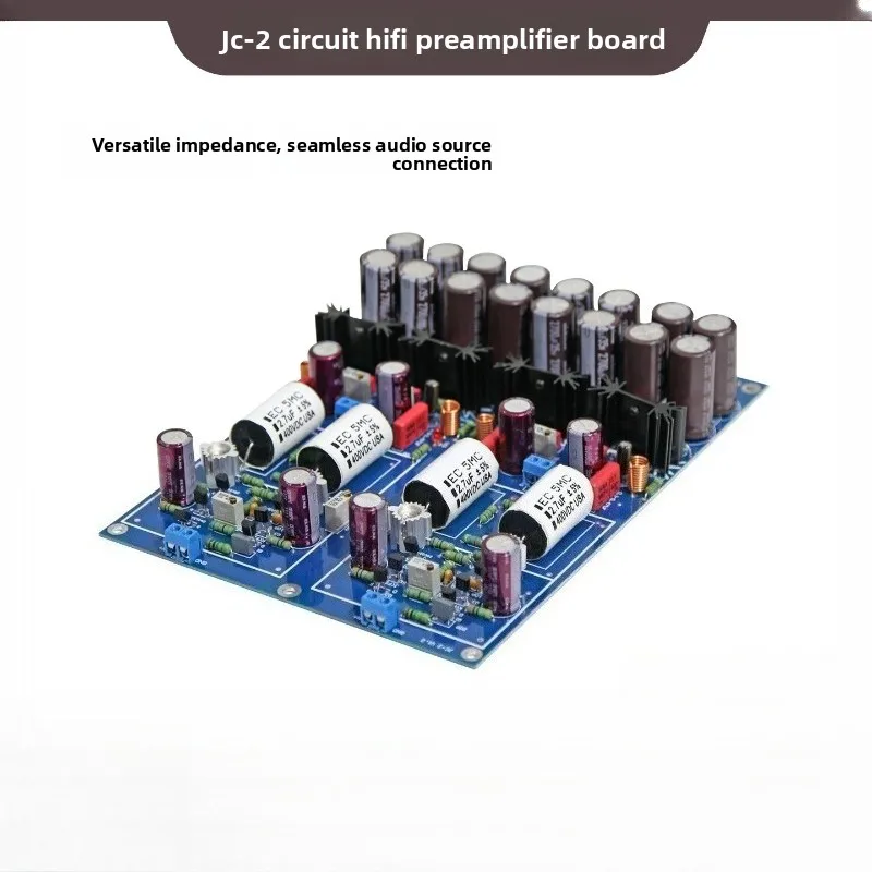 Jc-2 line gold-plated class a preamplifier, discrete component fet hi-fi audiophile grade, preamp finished board