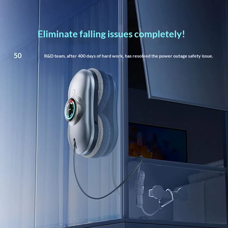 X21 Robotic Window Cleaner Super 100cm² super-large area Window-Washing Robots Imitation human body window cleaning