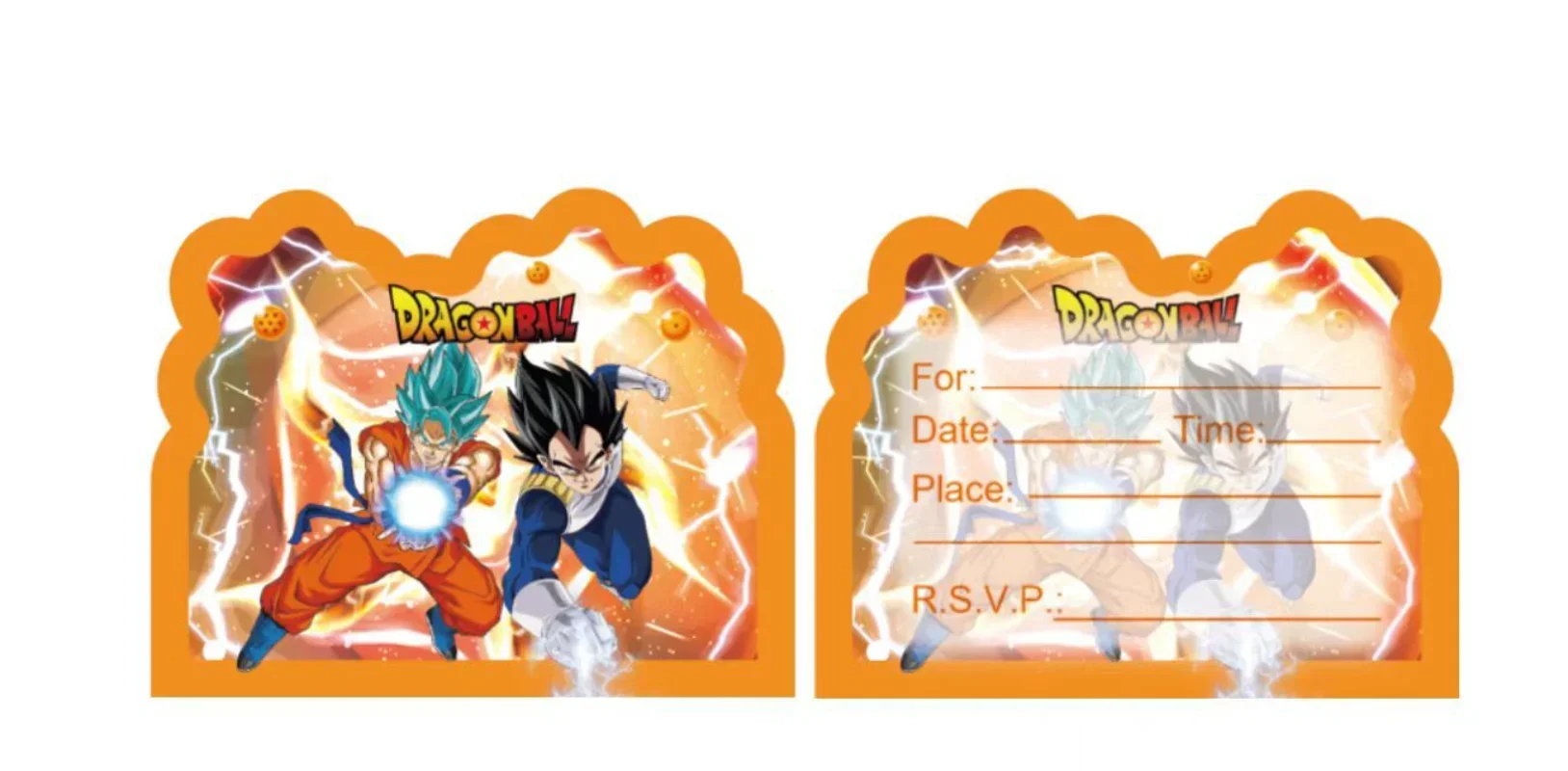 Tema de Dragon Ball Goku, decoraciones para fiesta de cumpleaños para niños, juego de vajilla, globos, telón de fondo, suministros para fiesta de