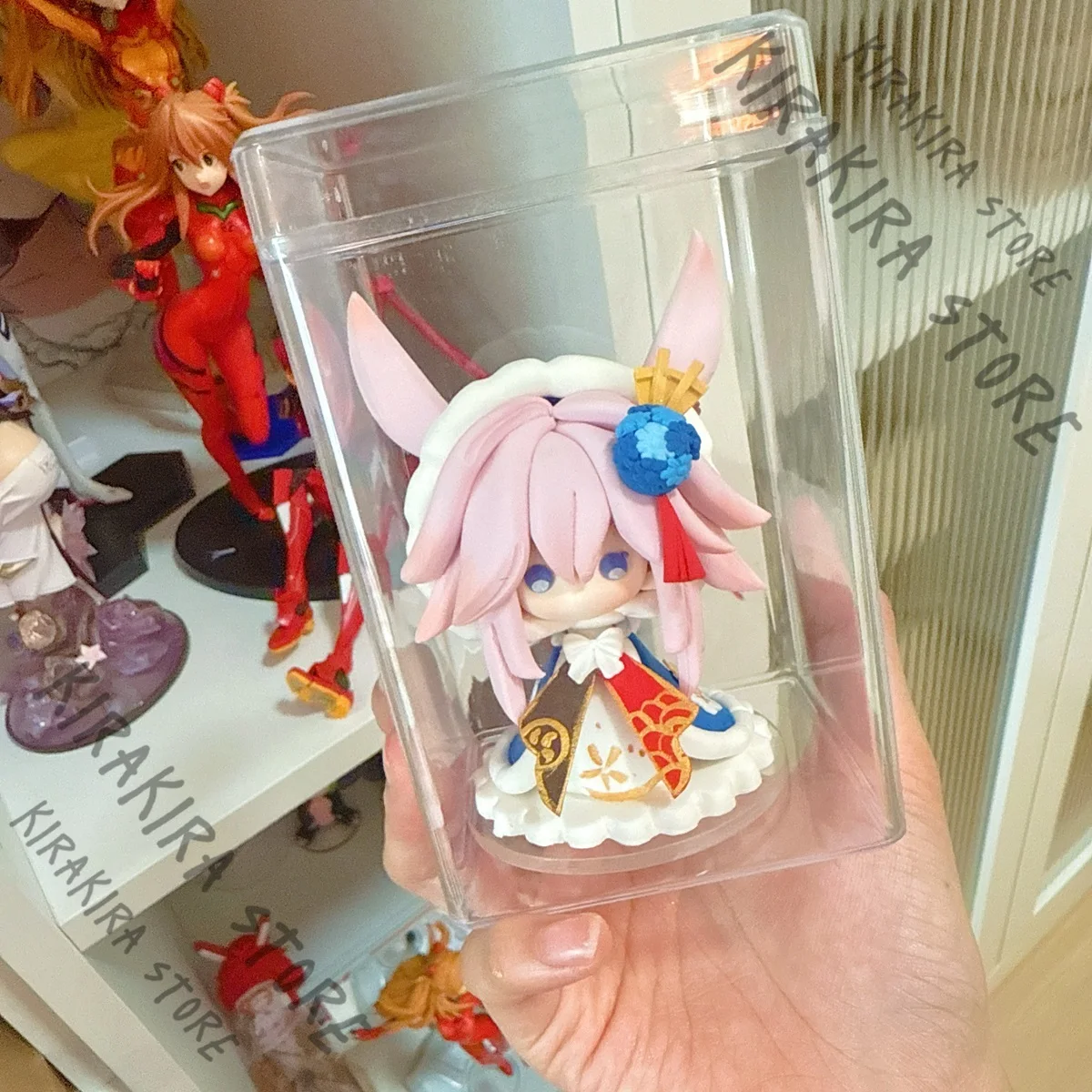 

Honkai Impact 3 Yae Sakura Q Version Mascot Anime Figurine Clay Cosplay Model Kit High Quality Ornaments Christmas Present