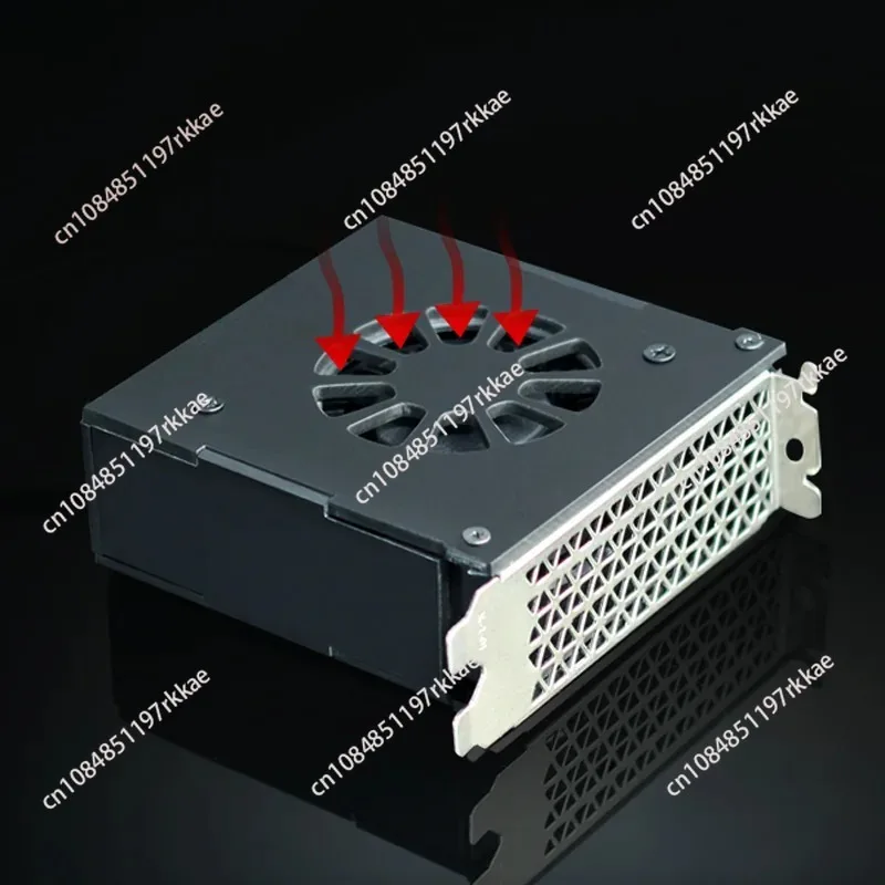 Slot PC Case Exhaust Cooling Fan Efficient Air Ventilation Heat Dissipation Cooler For Desktop Computer GPU Thermal