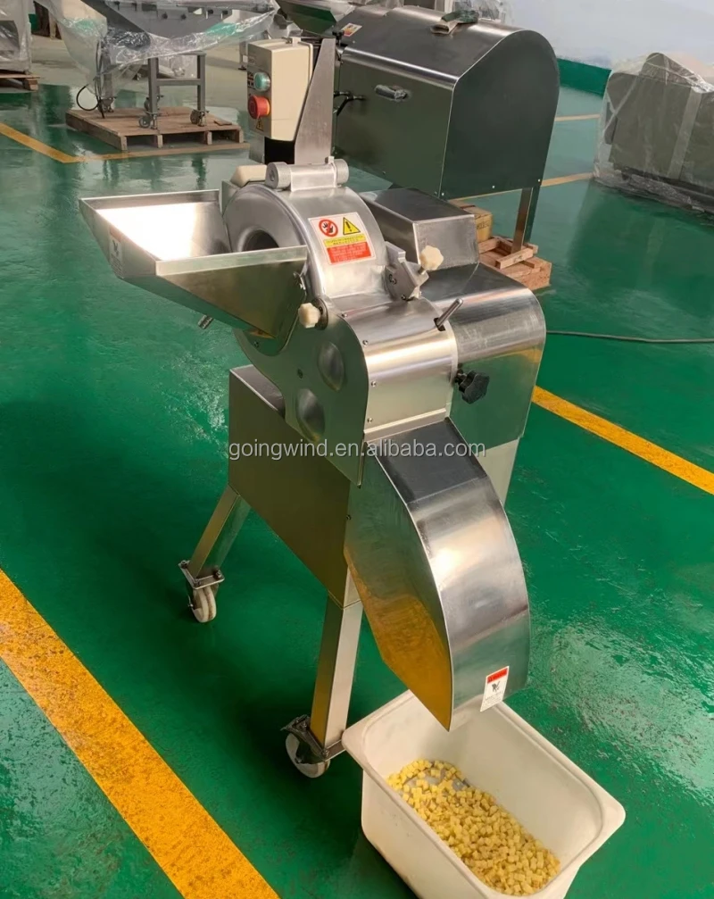 

Good Price Automatic Industrial Vegetable Slicer Dicer Auto Commercial Electric Vegetables Slicing and Dicing Machine for Sale