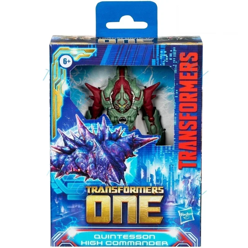 In Stock Transformers Origin Movie 8 Prime changes Deluxe Class Quintesson High Commander Anime Figures Robot Toy Action Figure