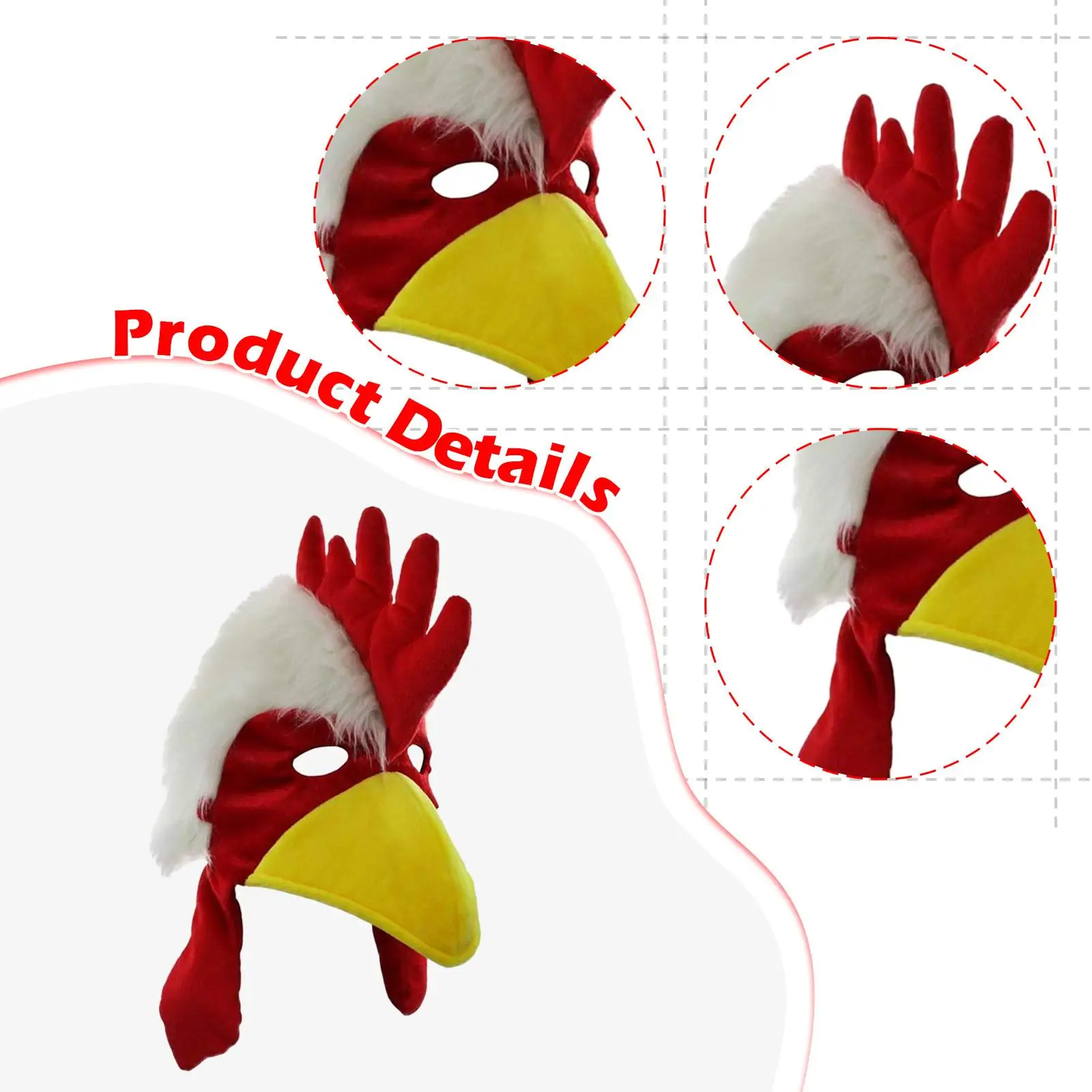 

Thanksgiving Turkey Hat Chicken Hat for Party Favors Night Events Festival