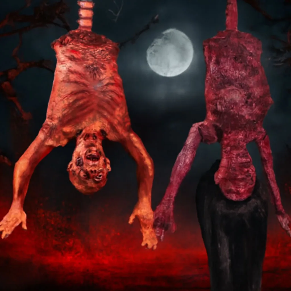 Halloween Haunted House Horror Props Escape Room Decoration Male Female Mannequins with Severed Hands Feet Head Fake Zombie Body