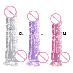 Simple jelly dildo simulation multi-size xxs manual fake small penis hot products adult toys suitable for men and women gay