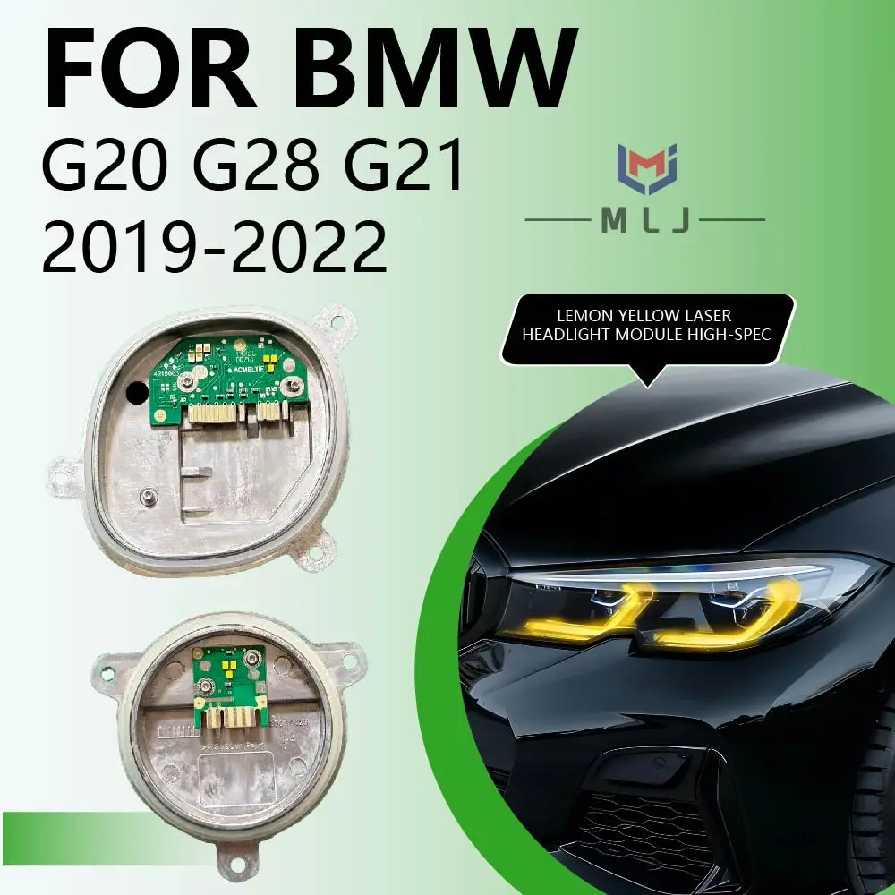 

Новый 63118496134 8496134 CSL лимонно-желтые светодиодные модули DRL для BMW 3 серии G20 G21 320i 330i M340i 340iX 2019-2022 гг.