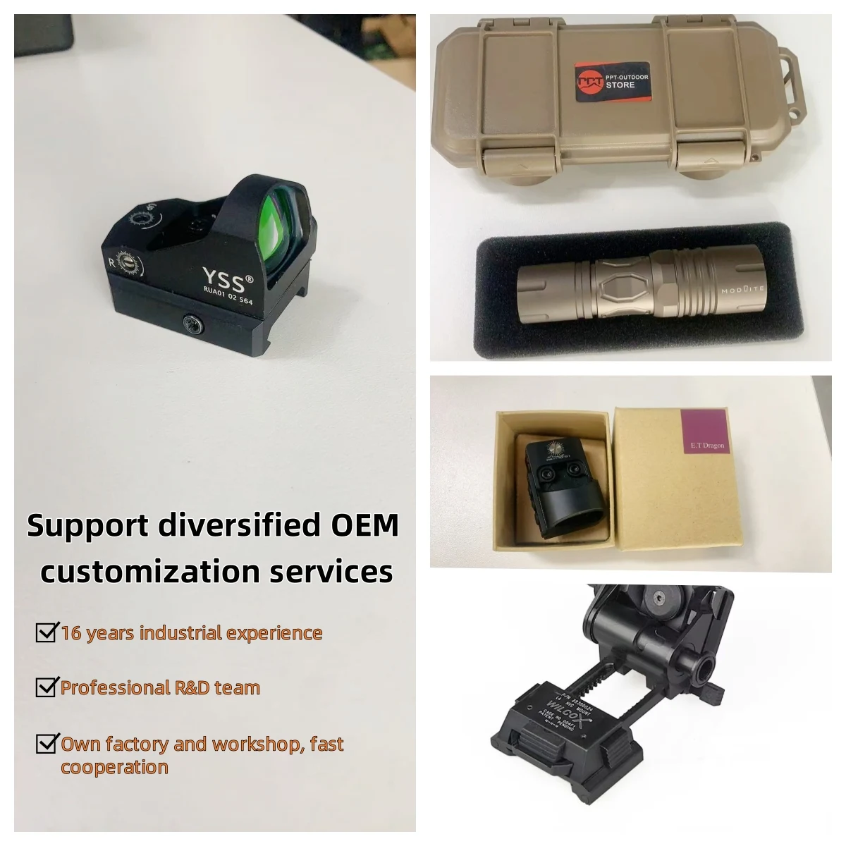 

Outdoor Hunting Light HK15-0020 - Genetics Light ND3x50mm Sure Long Range Tactical Flashlight