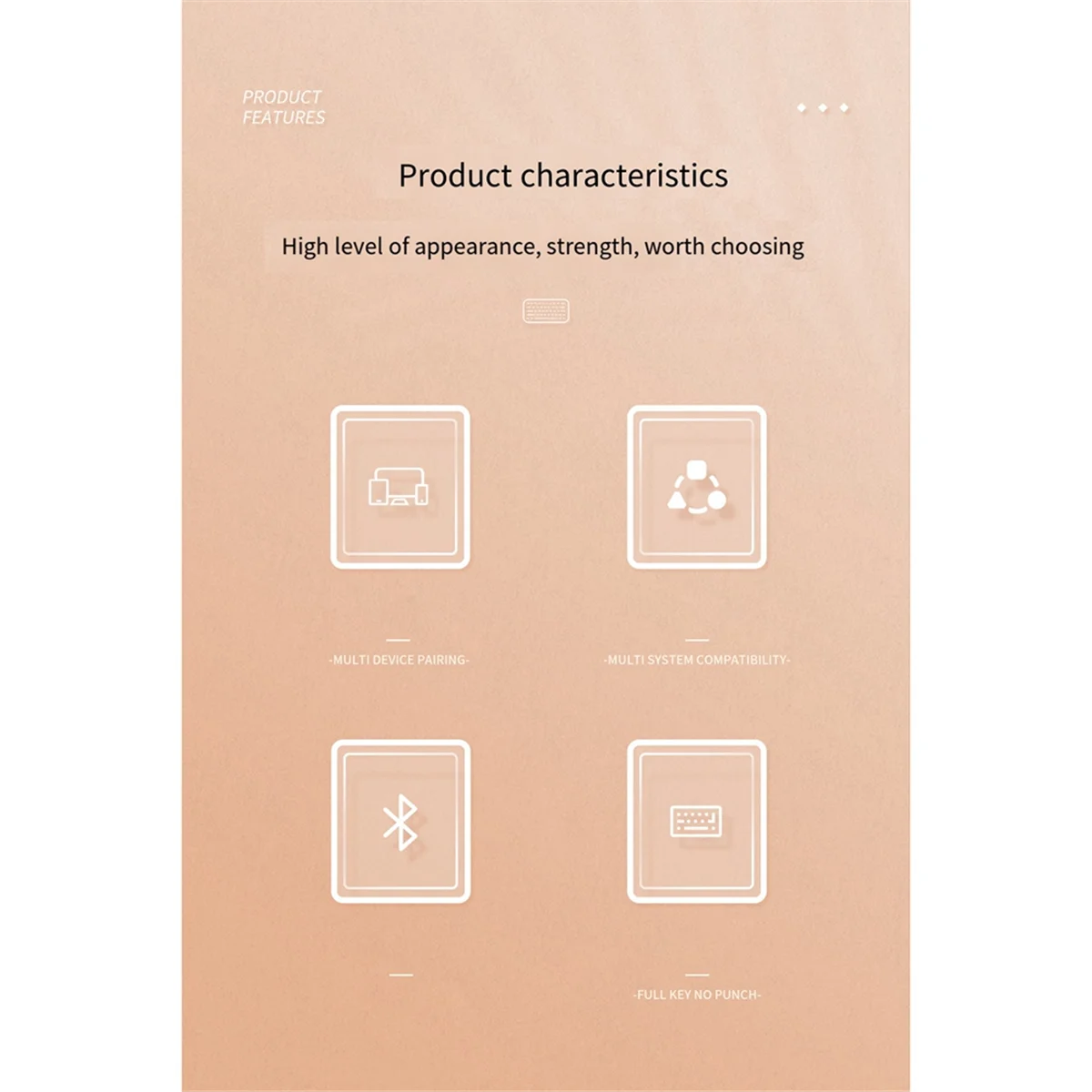 شعبية 10 بوصة لوحة المفاتيح الخلفية بلوتوث المحمولة البسيطة كتم لوحة المفاتيح B