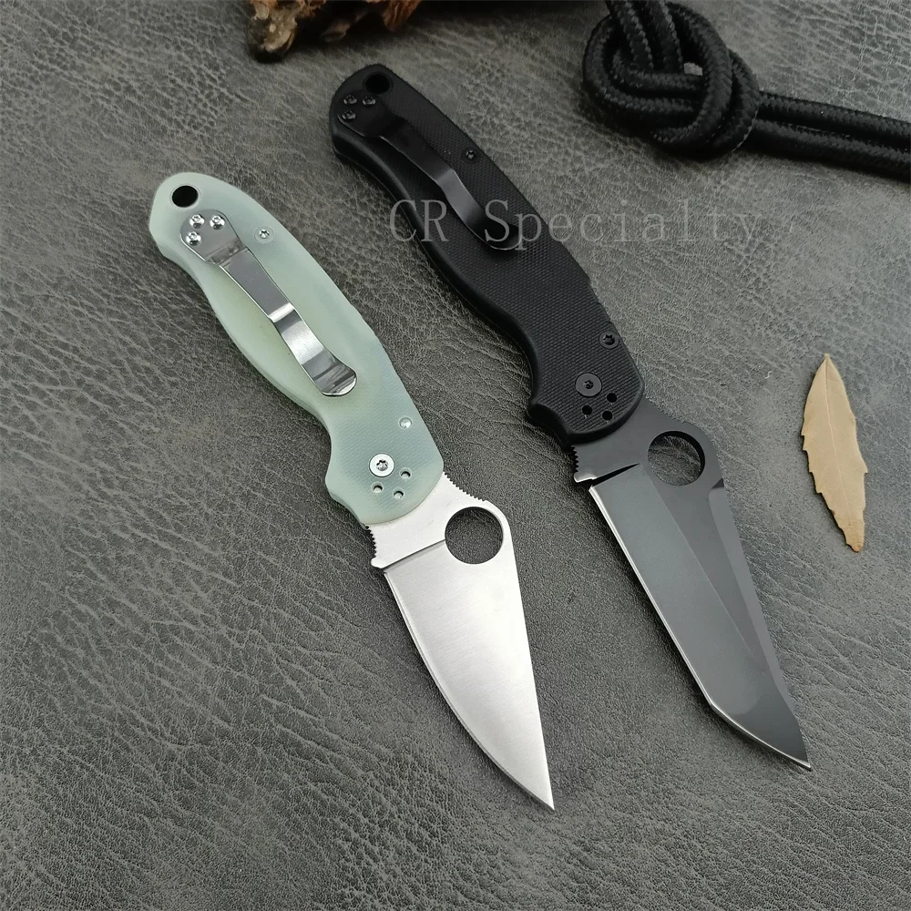 C81 Pocket Bearing Folding Knife CPM-S30V Blade G10 Handle Hunting Tactical Knives Outdoor Camping Self-defense EDC Tool