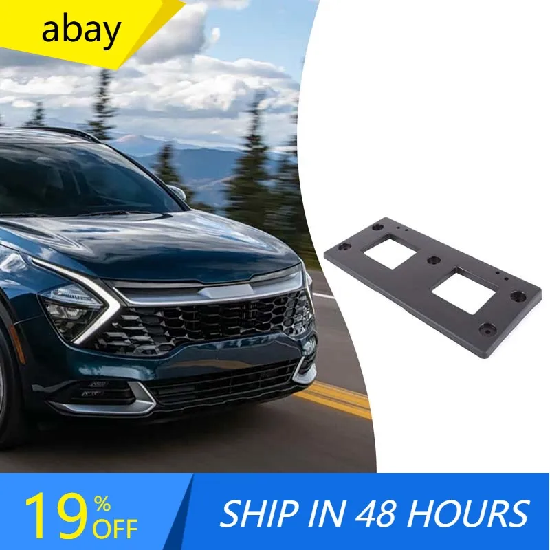 Front License Plate Bracket KI1068131 191275880258 86529DW000 Car Tag Mount Bracket For Kia Sportage NQ5a 2023-2024 US Version